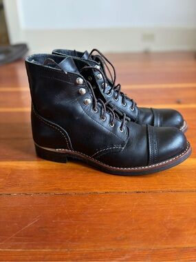 Red Wing Iron Ranger Black Women’s 9